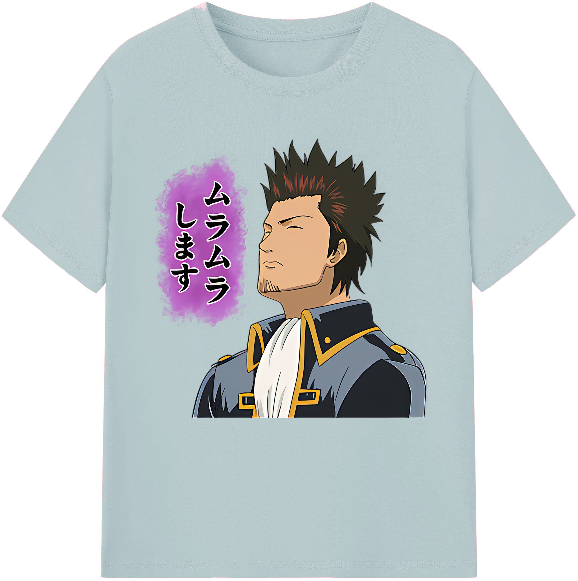 （画像用） ぎんたま 坂田銀時（さかたぎんとき） 神楽 志村新八（しむら しんぱち） GINTAMA Sakata Gintoki Kagura Shimura Shinpachi 綿100％半袖Tシャツ（フロントプリント）